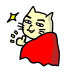 赤いマントのおがちゃんまん（個別スタンプ：3）