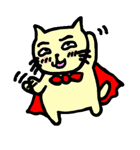 赤いマントのおがちゃんまん（個別スタンプ：7）