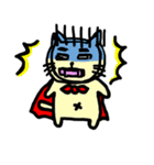赤いマントのおがちゃんまん（個別スタンプ：9）