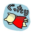 赤いマントのおがちゃんまん（個別スタンプ：18）