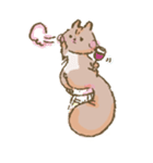Cawaiiりすちゃん(Cawaii-squirrel)（個別スタンプ：16）