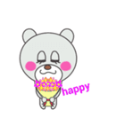 シロクマの気持ち（個別スタンプ：7）