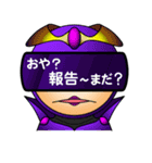 文字で伝えるヒーローたち（個別スタンプ：13）