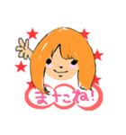 Girls Face（個別スタンプ：28）