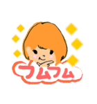 Girls Face（個別スタンプ：37）