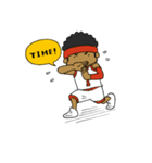 Afro Baller（個別スタンプ：12）