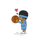 Afro Baller（個別スタンプ：26）