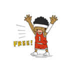 Afro Baller（個別スタンプ：27）