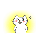 ゆる～いしろねこスタンプ1（個別スタンプ：33）