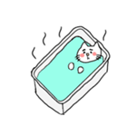 ゆる～いしろねこスタンプ1（個別スタンプ：38）