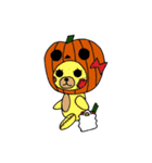 ゾンビックマ ハロウィンホラーナイト（個別スタンプ：8）