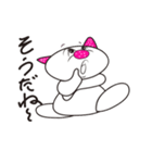ストロベリーキャット（個別スタンプ：23）