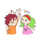 Paz And Lin（個別スタンプ：2）