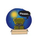 Black Bear Diary（個別スタンプ：1）