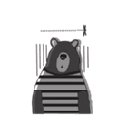 Black Bear Diary（個別スタンプ：3）