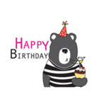 Black Bear Diary（個別スタンプ：23）