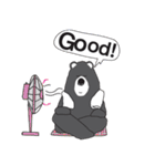 Black Bear Diary（個別スタンプ：34）