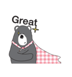 Black Bear Diary（個別スタンプ：37）