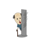 old fellow（個別スタンプ：35）