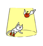 ネコとリンゴ1（個別スタンプ：33）