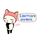 パンダちゃんとひよここちゃん 英語（個別スタンプ：36）