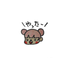 手描きピンクの子（よく使う言葉）（個別スタンプ：9）