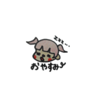 手描きピンクの子（よく使う言葉）（個別スタンプ：13）