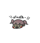 手描きピンクの子（よく使う言葉）（個別スタンプ：25）
