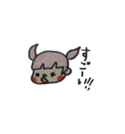 手描きピンクの子（よく使う言葉）（個別スタンプ：27）