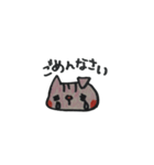 手描きピンクの子（よく使う言葉）（個別スタンプ：29）