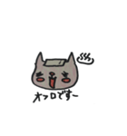 手描きピンクの子（よく使う言葉）（個別スタンプ：36）