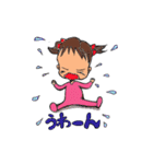 不機嫌2歳。あんこちゃん。（個別スタンプ：36）