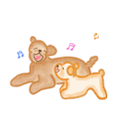 ふくちゃんの楽しいお友達（個別スタンプ：1）
