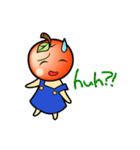 リンゴの「りん子」（個別スタンプ：4）