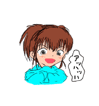 天真爛漫少女「天子」（個別スタンプ：22）