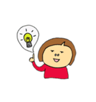 それ行け！ぶう子（個別スタンプ：16）