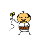 イライラくん＆癒しのおぢさん（個別スタンプ：9）