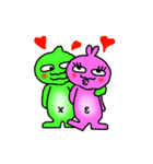 イライラくん＆癒しのおぢさん（個別スタンプ：22）