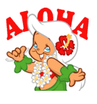 BochAloha（ボチャロハ）Mapuaちゃん（個別スタンプ：1）