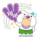 BochAloha（ボチャロハ）Mapuaちゃん（個別スタンプ：5）