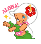 BochAloha（ボチャロハ）Mapuaちゃん（個別スタンプ：20）