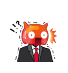 Jelly head（個別スタンプ：6）