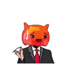 Jelly head（個別スタンプ：13）