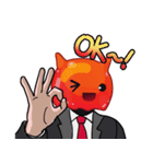 Jelly head（個別スタンプ：23）