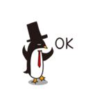 ボスなペンギン（個別スタンプ：35）