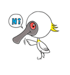 Black-faced Spoonbill（個別スタンプ：14）