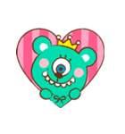 green apple monster（個別スタンプ：8）