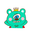 green apple monster（個別スタンプ：14）