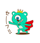 green apple monster（個別スタンプ：23）