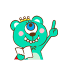 green apple monster（個別スタンプ：33）
